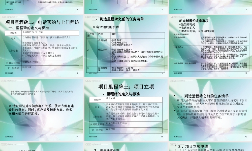 大客户销售管理手册