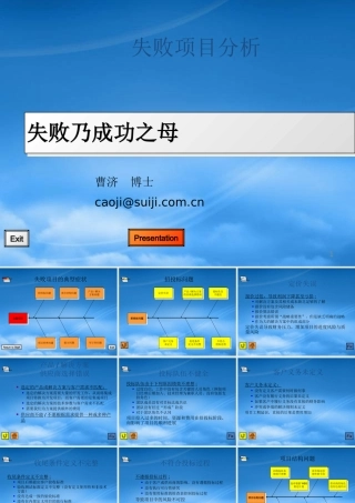 失败项目分析