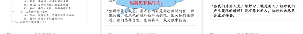 失败执行力课件