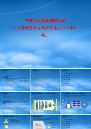 宁波方太集团人力资源管理项目建议