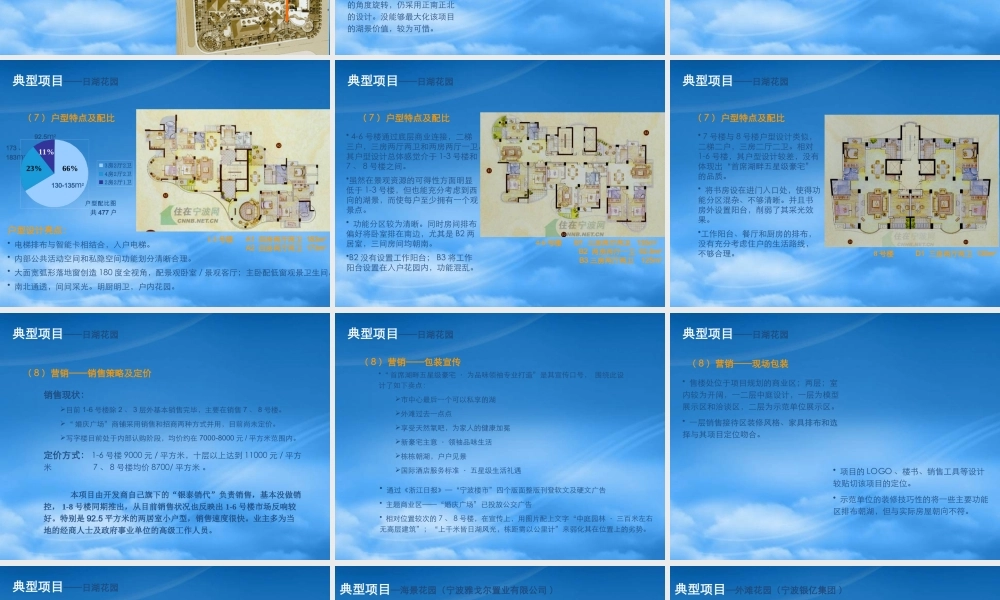 宁波高层楼盘典型项目浅析