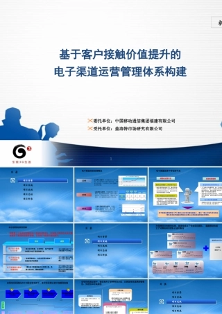 基于客户接触价值提升的电子渠道运营管理体系构建