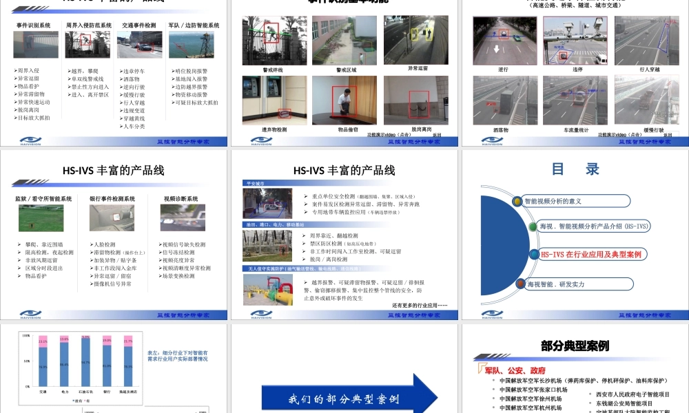 宁波海视智能系统有限公司智能视频分析仪产品简介
