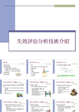 失效评估分析技术详细介绍
