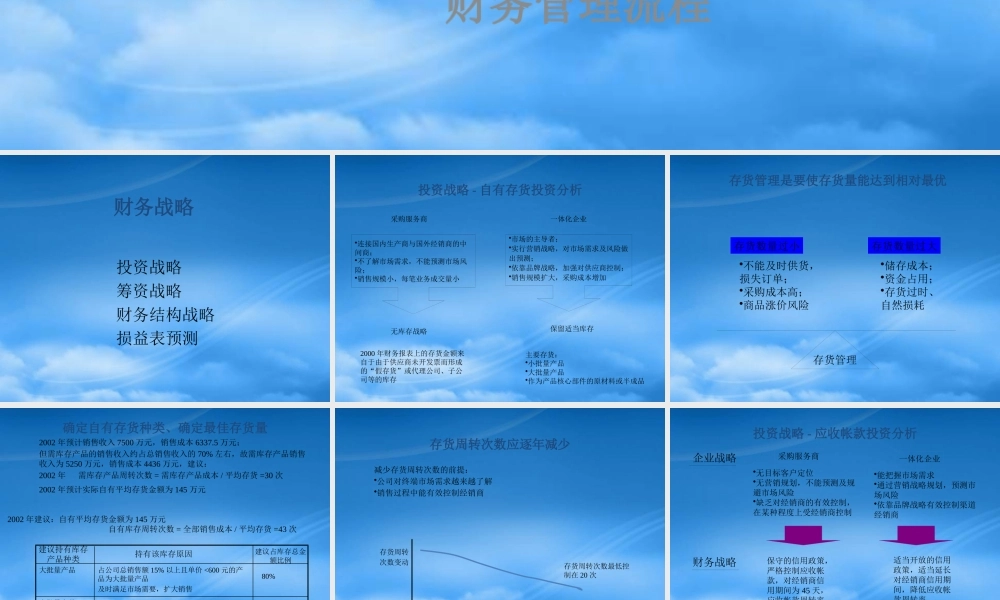 宁波华能国际贸易有限公司财务管理模式设计方案
