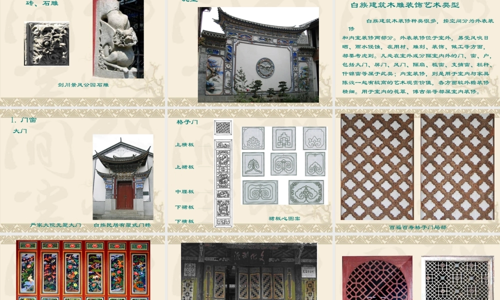 大理白族建筑木雕装饰技艺精神