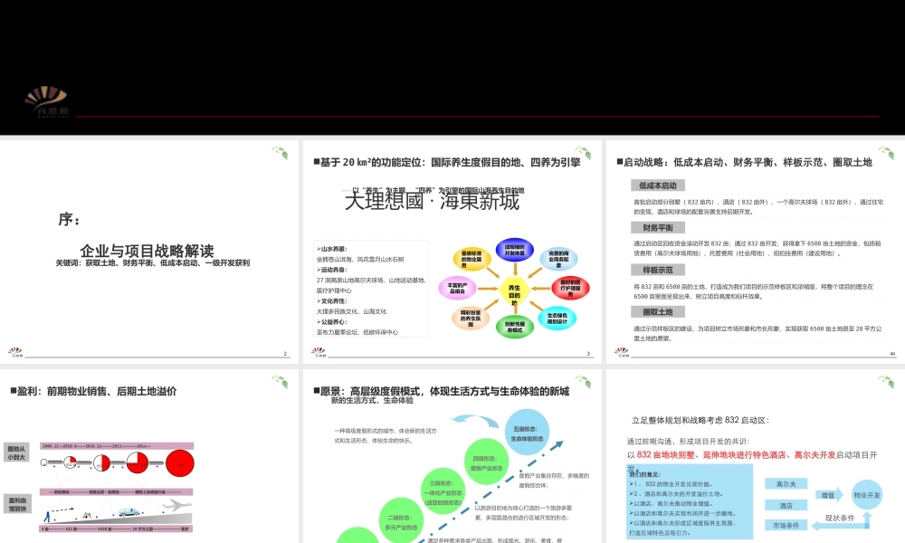 大理海东新城项目定位及启动住宅区发展建议