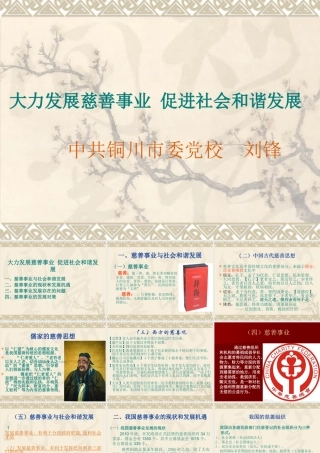 大力发展慈善事业