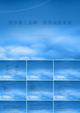 塑华莱士品牌简单成就未来