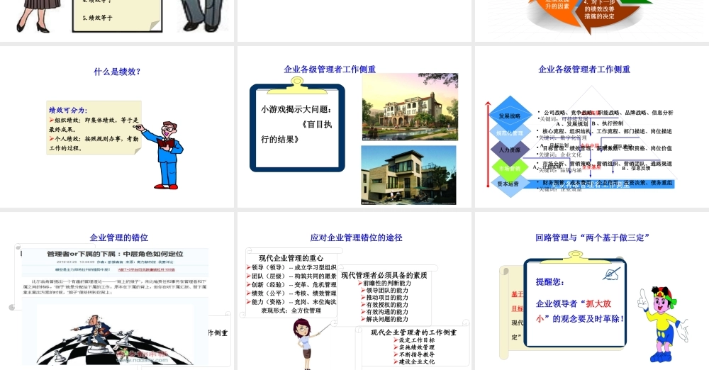 基于目标达成的绩效管理