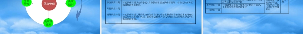 宁波某公司供应管理模式设计方案