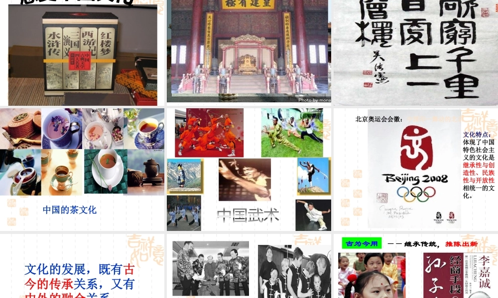 大力发展先进文化