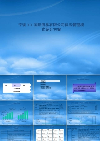 宁波某国际贸易公司供应管理模式设计概述