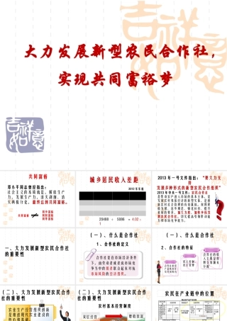 大力发展新型农民合作社,实现共同富裕梦