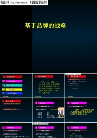 基于品牌的战略管理方案