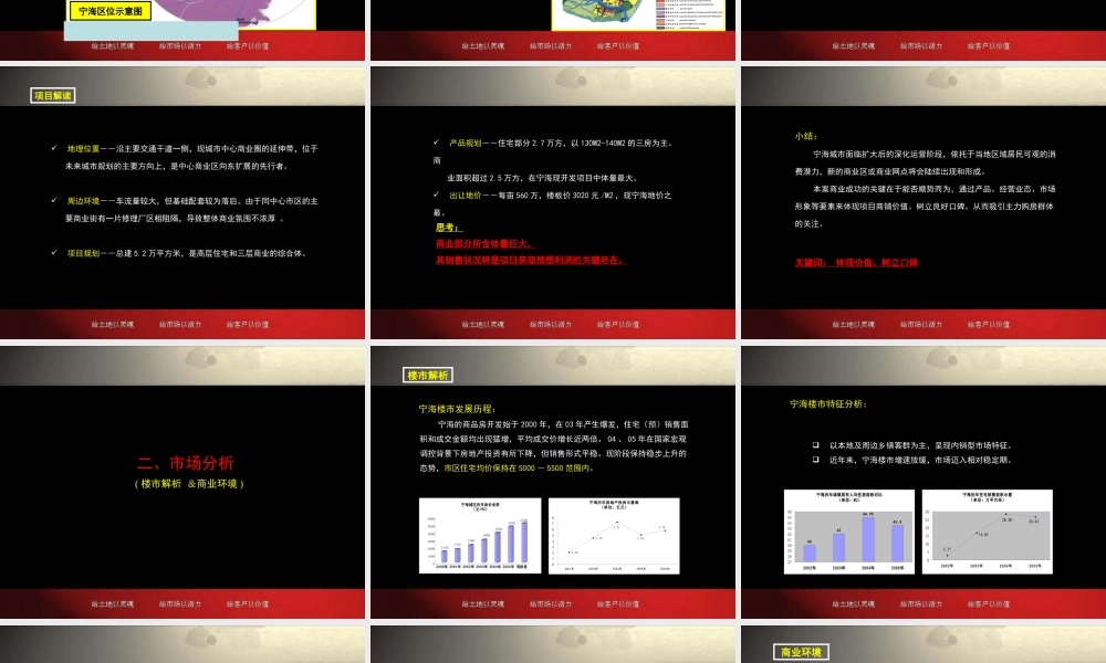 宁波宁海城雕节点B地块前期策划提案--jionns
