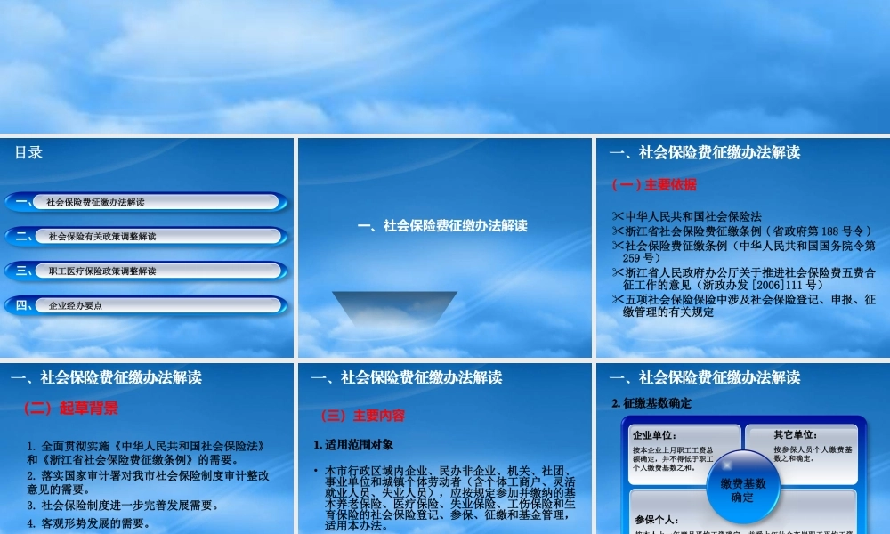 宁波市社会保险费征缴管理办法以及相关规定解读(企业培