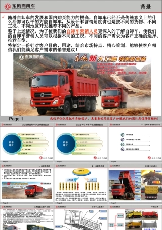 大力神自卸车产品销售建议