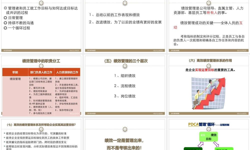 基于企业战略的绩效管理体系概述