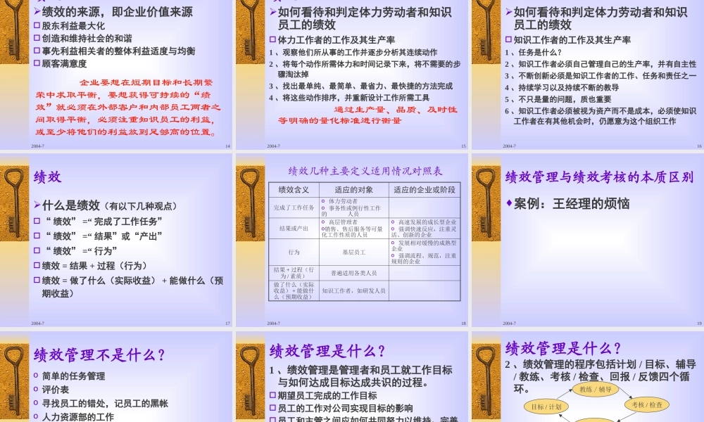 基于企业战略的绩效管理体系设计