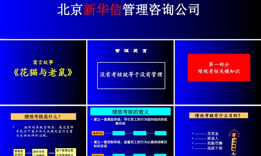 基于企业战略的绩效考核实务