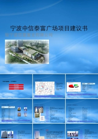 宁波信富置业有限公司波-中信泰富广场项目建议书