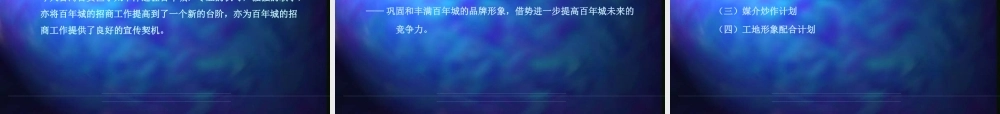 大连百年城阶段性广告推广企划案PPT55(3)