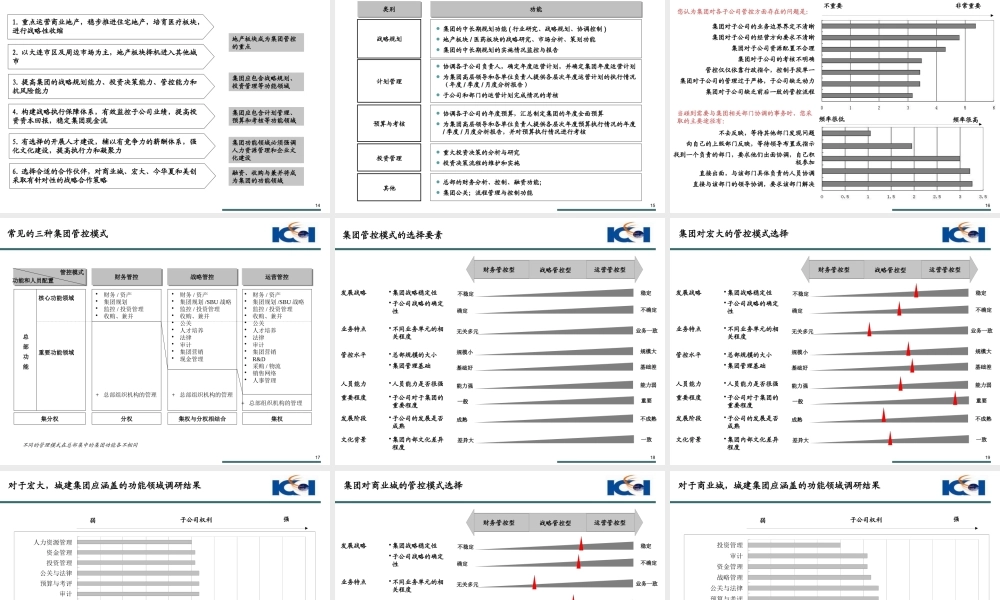 大连城建集团管控模式咨询