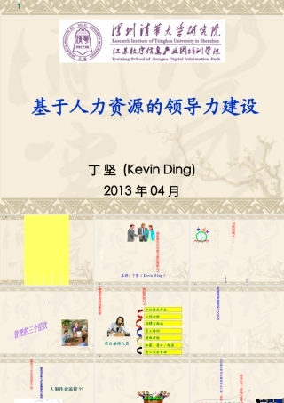 基于人力资源的领导力建设