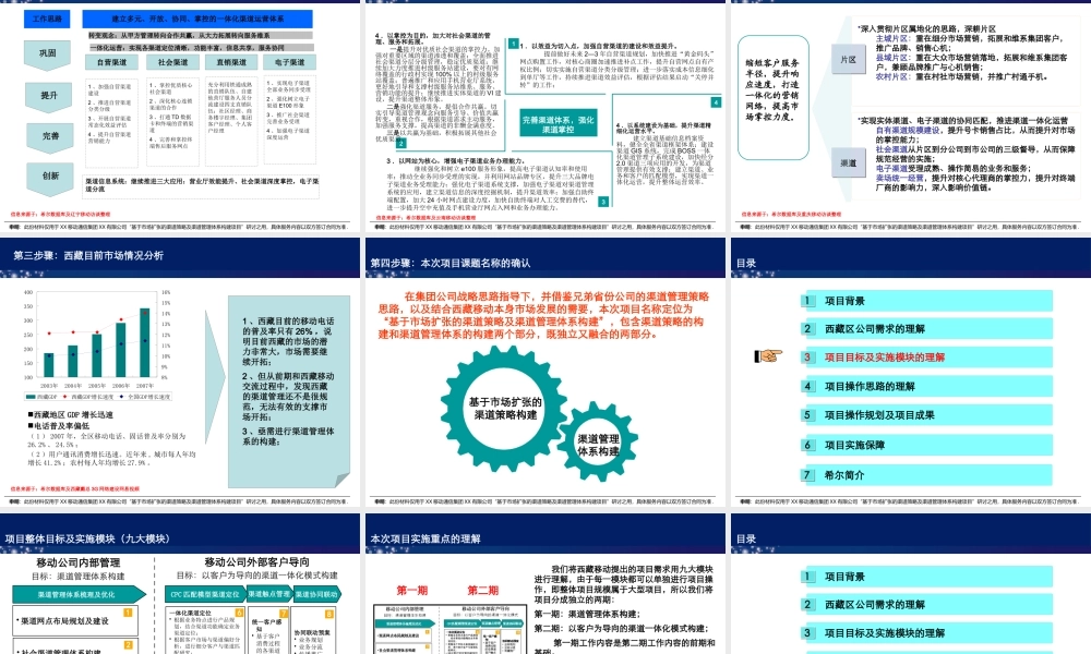 基于市场扩张的渠道策略及渠道管理体系构建项目建议书