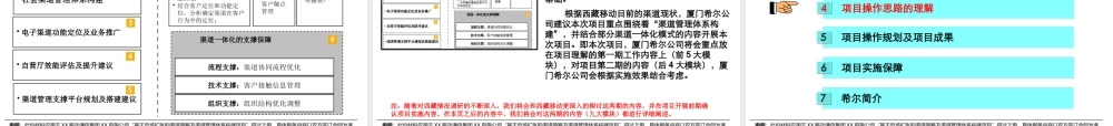 基于市场扩张的渠道策略及渠道管理体系构建项目建议书