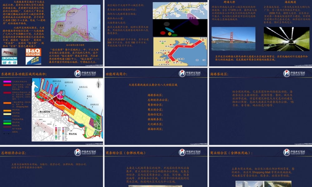 大连华锐_东港及华南地块项目发展意向汇报_52P