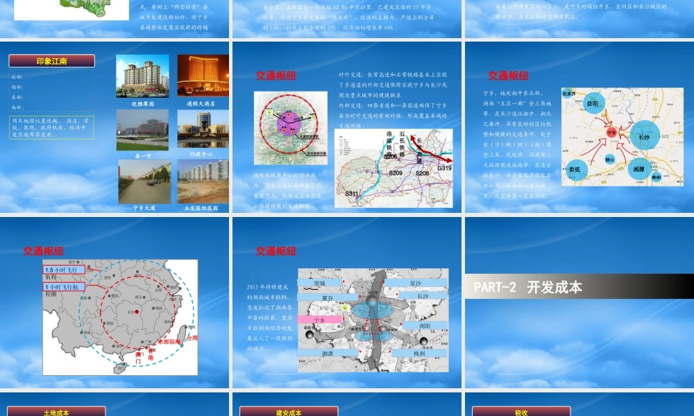 宁乡印象江南一期可行性研究报告