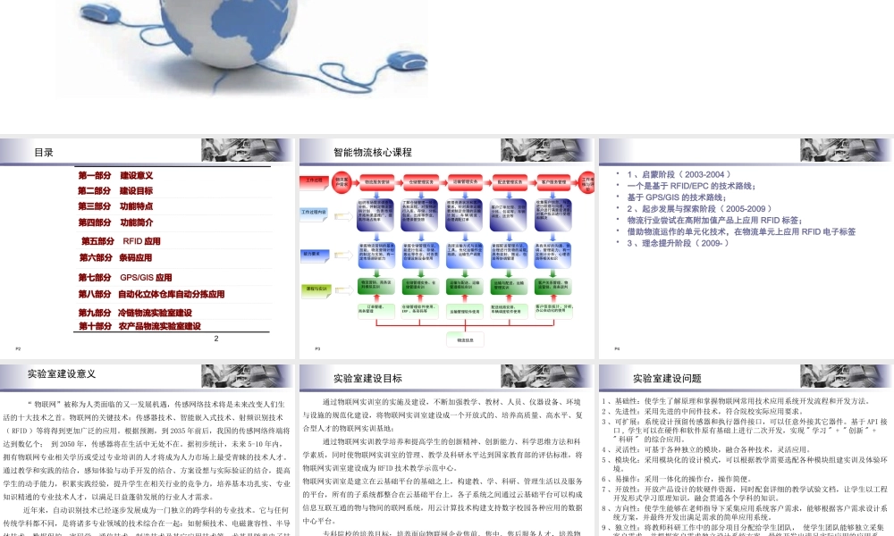 基于物联网的智能物流仓储系统