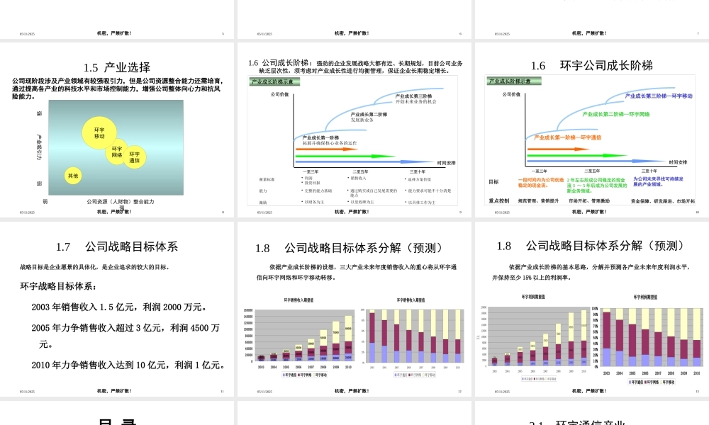 大连环宇战略框架