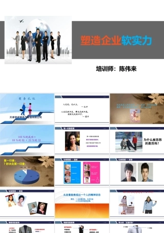 塑造企业软实力XXXX0415商务礼仪