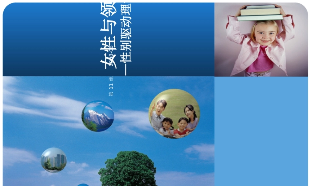 女性与领导力—性别驱动理论
