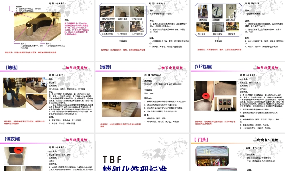 女装精细化管理手册