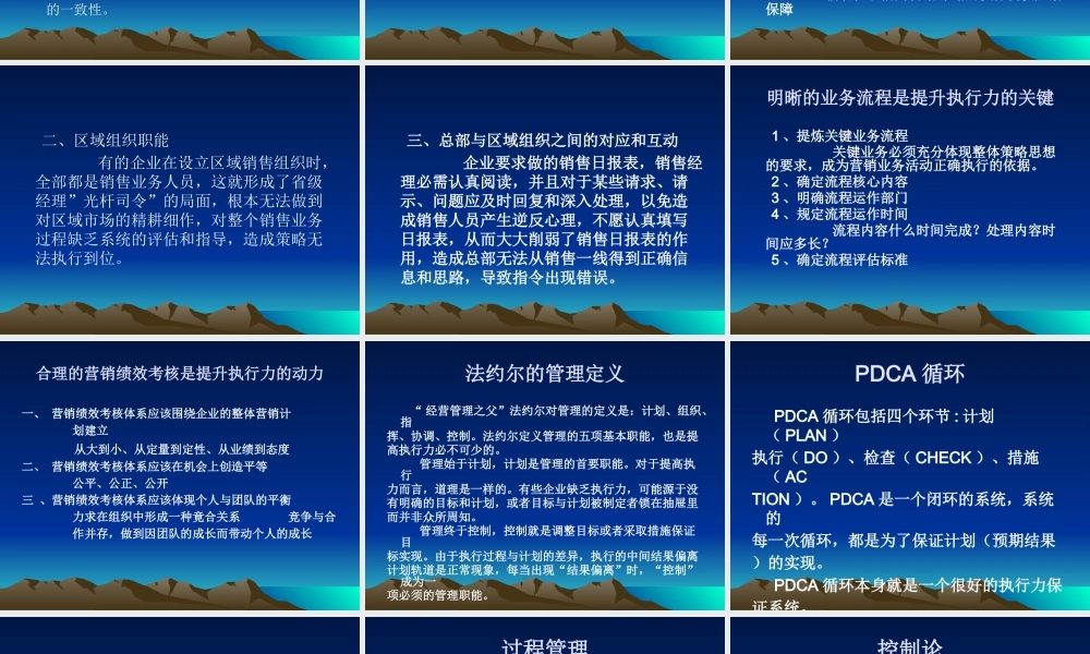 塑造营销执行力