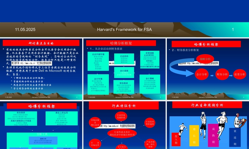 基于战略的报表分析新思维哈佛分析框架探讨