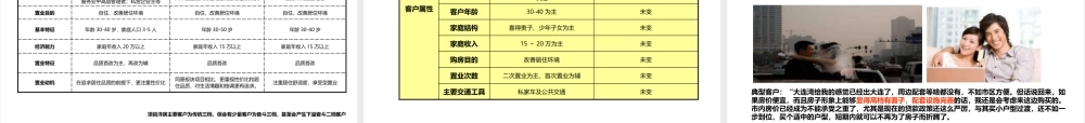 大连湾项目产品策划报告