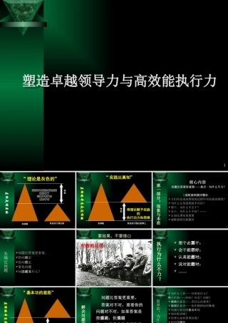塑造卓越领导力与高效能执行力课件(PPT 93页)