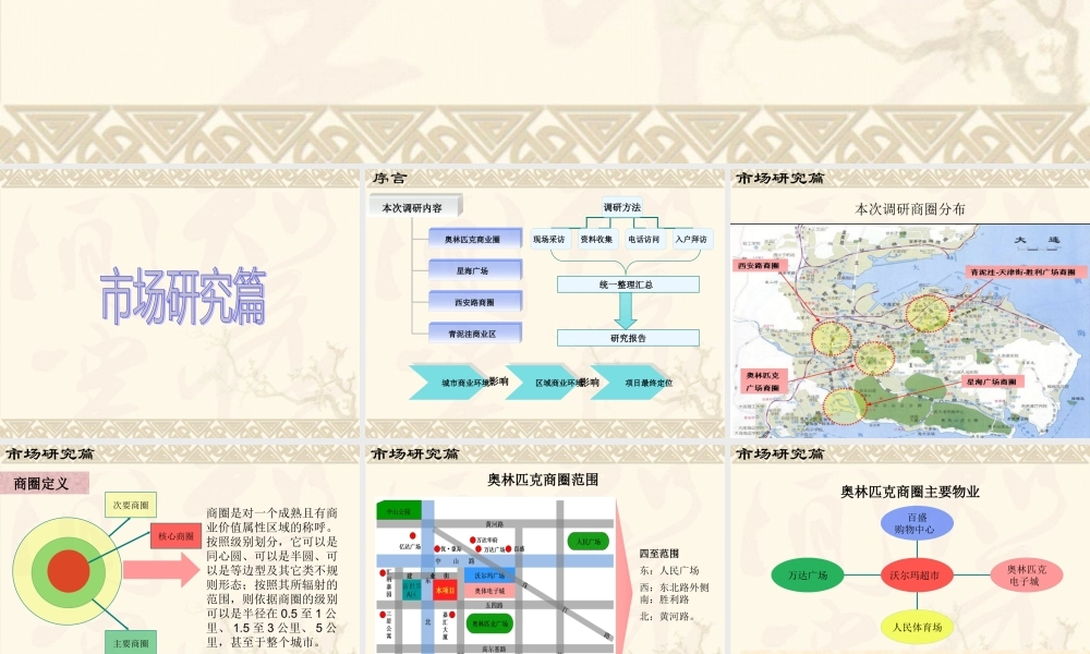 大连亿达新世界B区商业项目策划全案