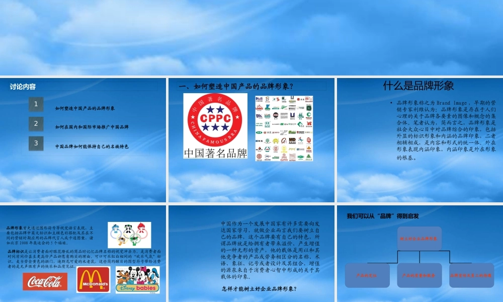 塑中国品牌展民族风采