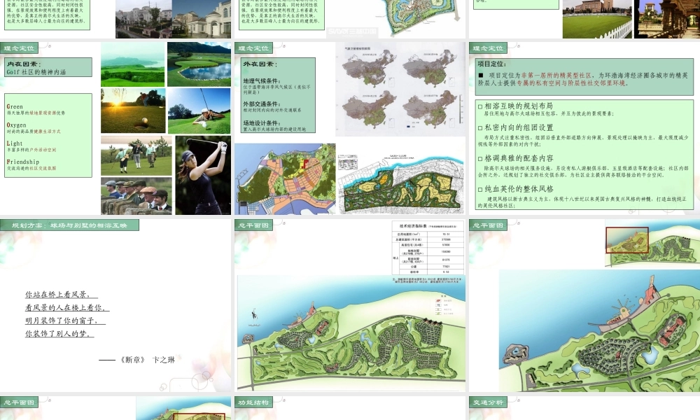 大连长兴岛低密度别墅区项目概念性规划设计方案_38p_前