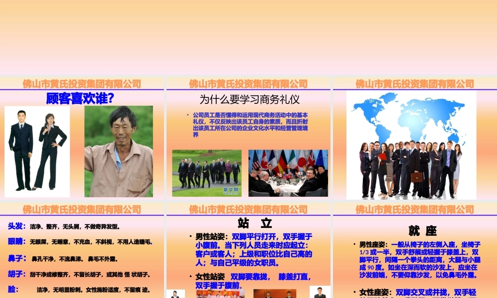 孙世维-商务礼仪