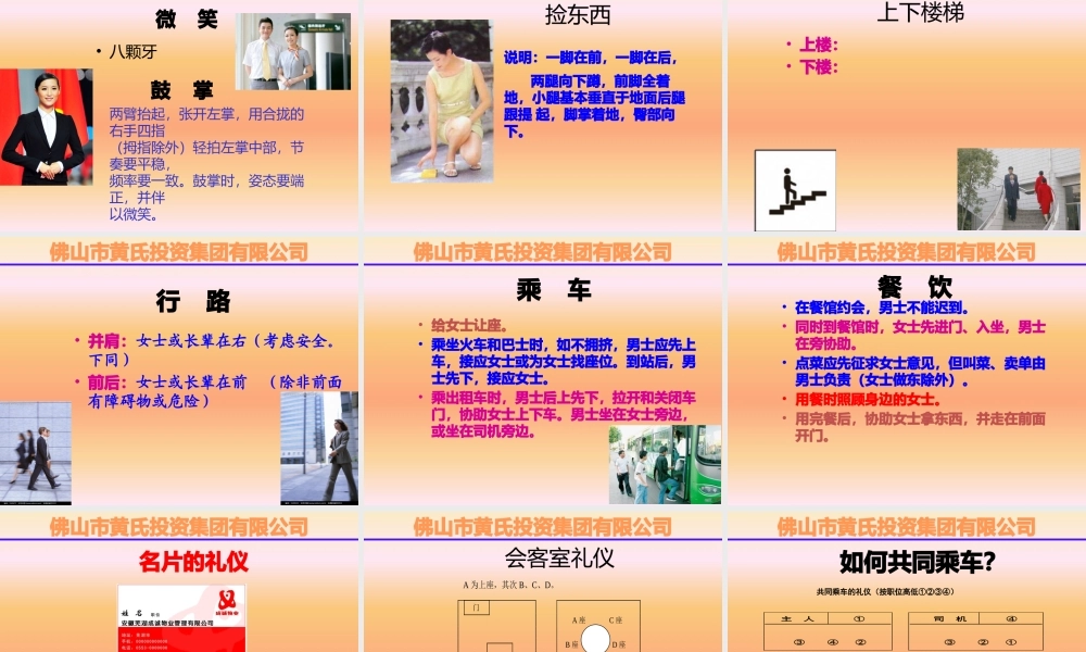 孙世维-商务礼仪