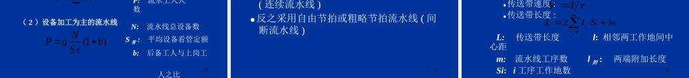 大量生産类型生産组织形式PPT41页