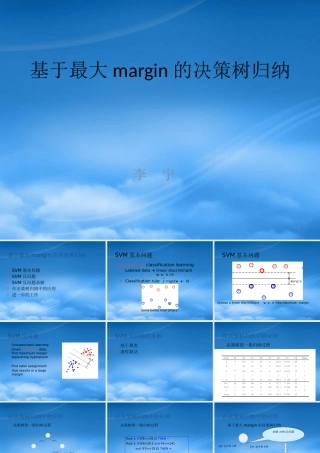 基于最大margin的决策树归纳