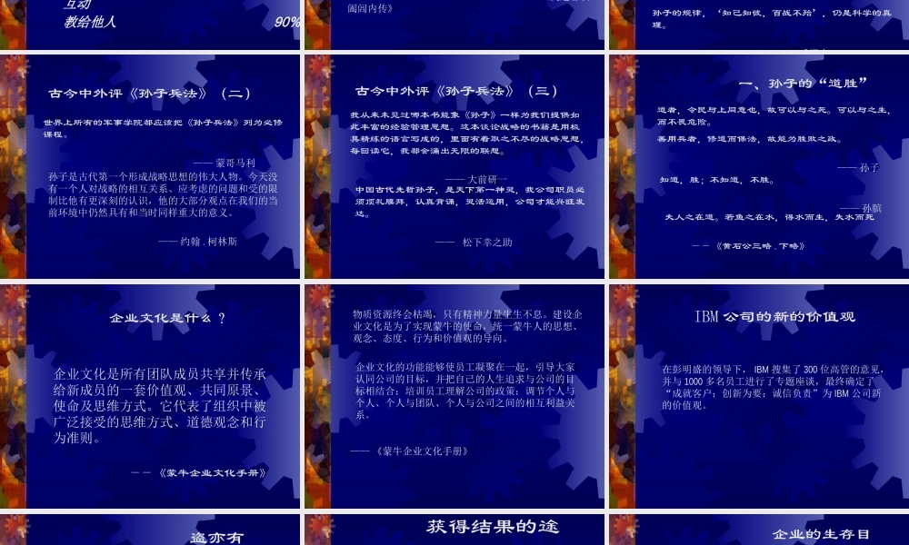 孙子兵法与经营谋略